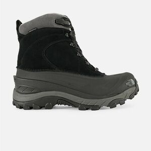 The North Face Black and Gray Rain & Snow Boots with Waterproof Design